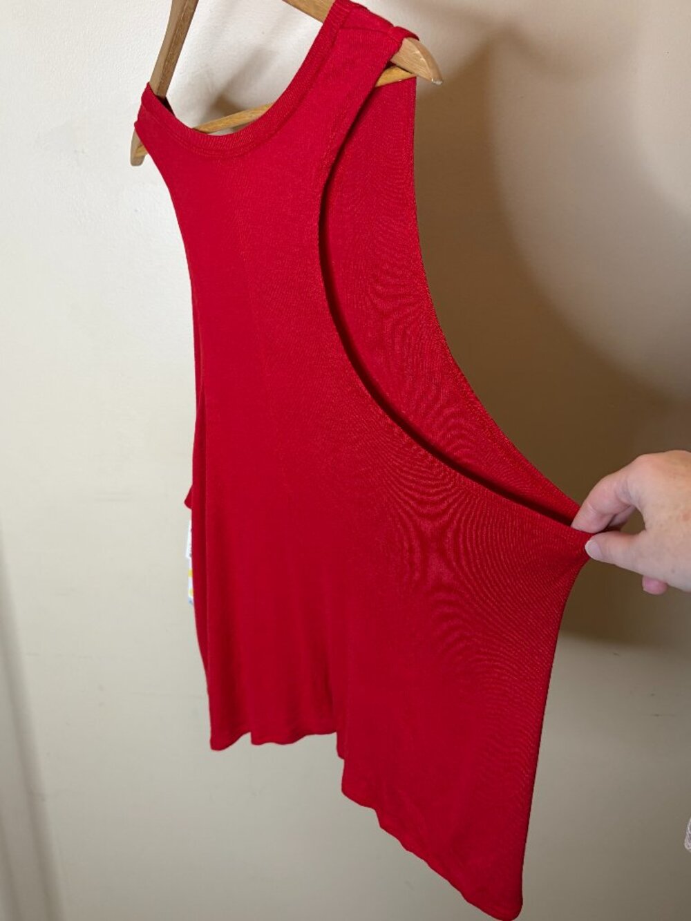New Zella Favorite Ribbed Red Tank Top Size 2X - Picture 6 of 11